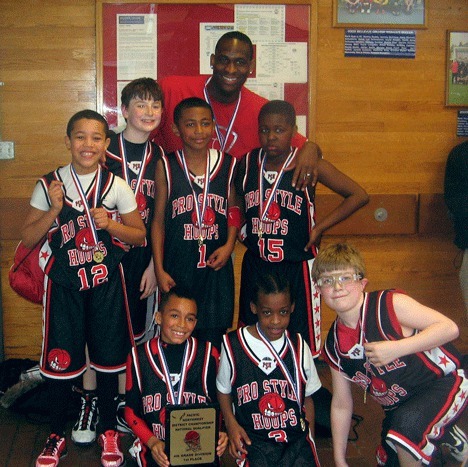 The Kirkland AAU Basketball team won the district title recently.