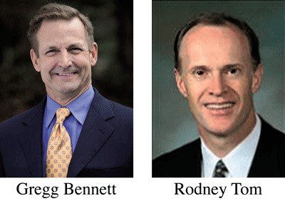 Gregg Bennett is challenging Rondey Tom in the 48th District.