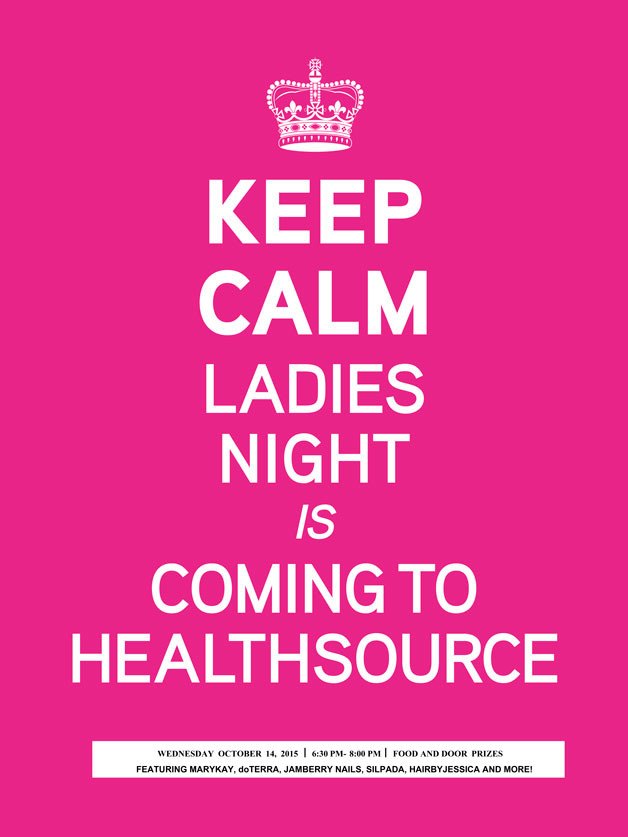 HealthSource in Kirkland will host a 'Ladies Night' breast cancer fundraiser.