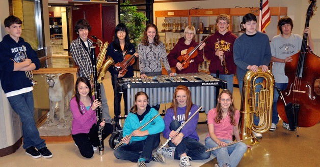 Kamiakin Junior High 8th graders were recently accepted into this year's Junior All-State Band & Orchestra.