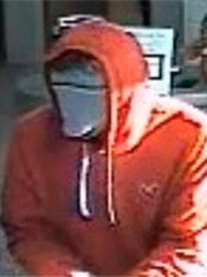 The 'cyborg bandit' captured at the Whidbey Island Bank in Bothell on Oct. 23