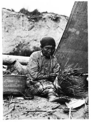 Puget Sound Salish basketmaker