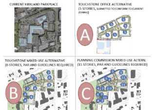 Which do you prefer? City still taking comment on Parkplace