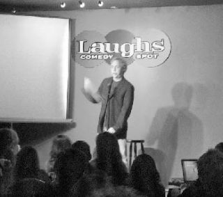 Comedy Underground owner Ron Reid emceed a tribute to comedian Mitch Hedberg at Kirkland’s Laughs Comedy Spot.