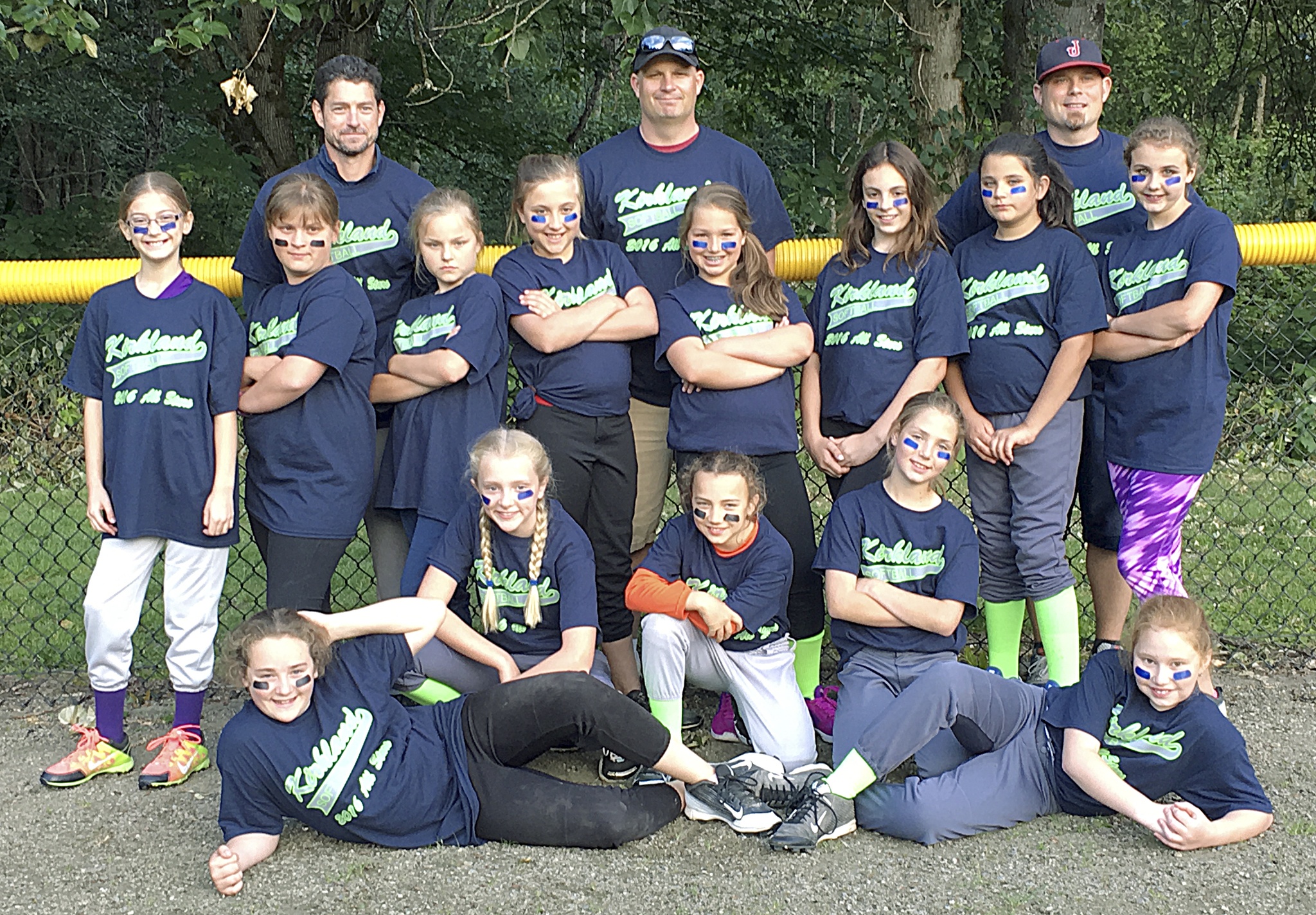 The Kirkland 9/10 All Stars softball team. Contributed photo