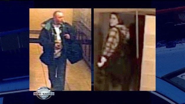 Police need help identifying a man and a woman who stole items from a condo complex's mail room.