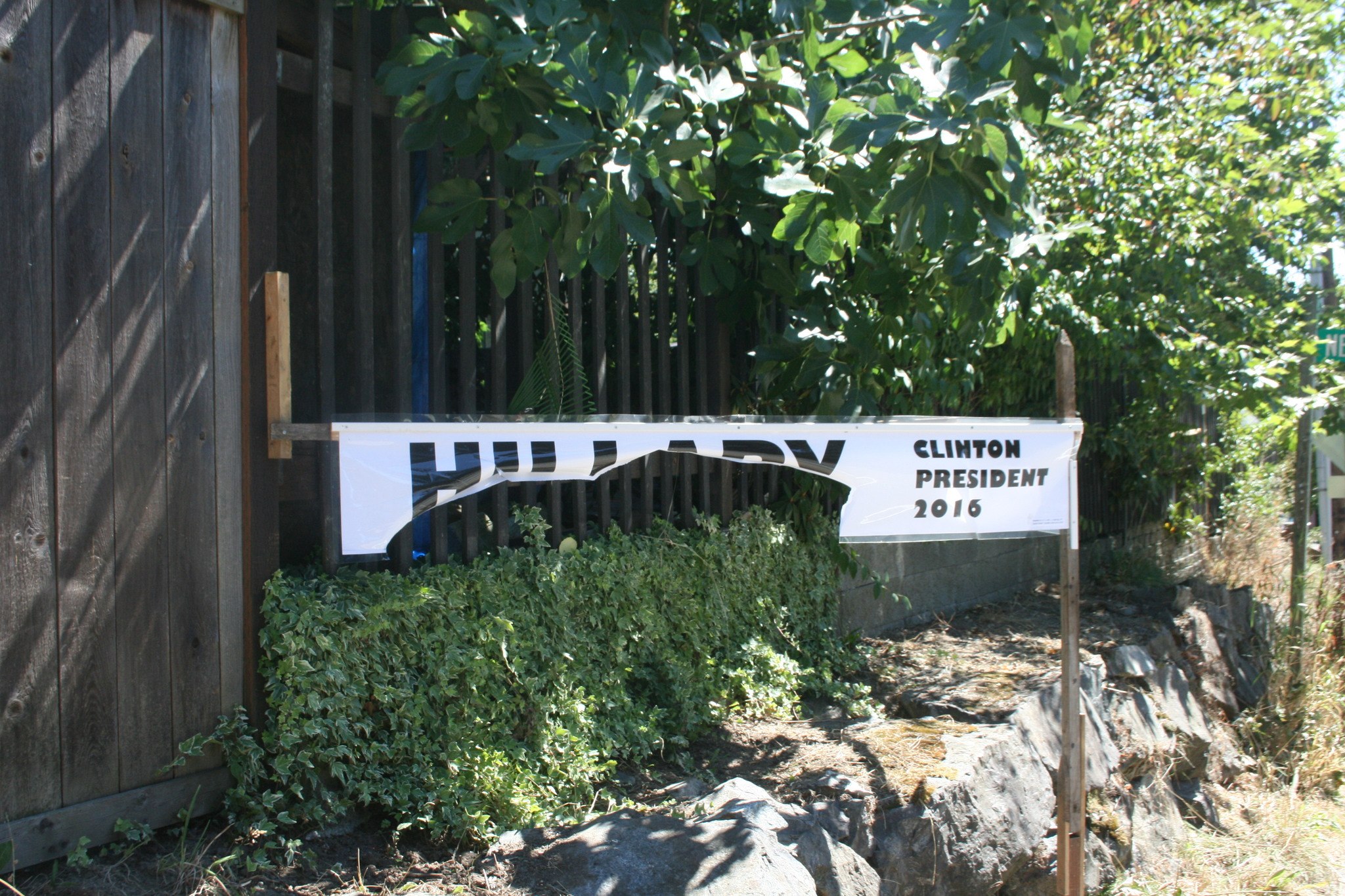 Kirkland man’s political sign vandalized