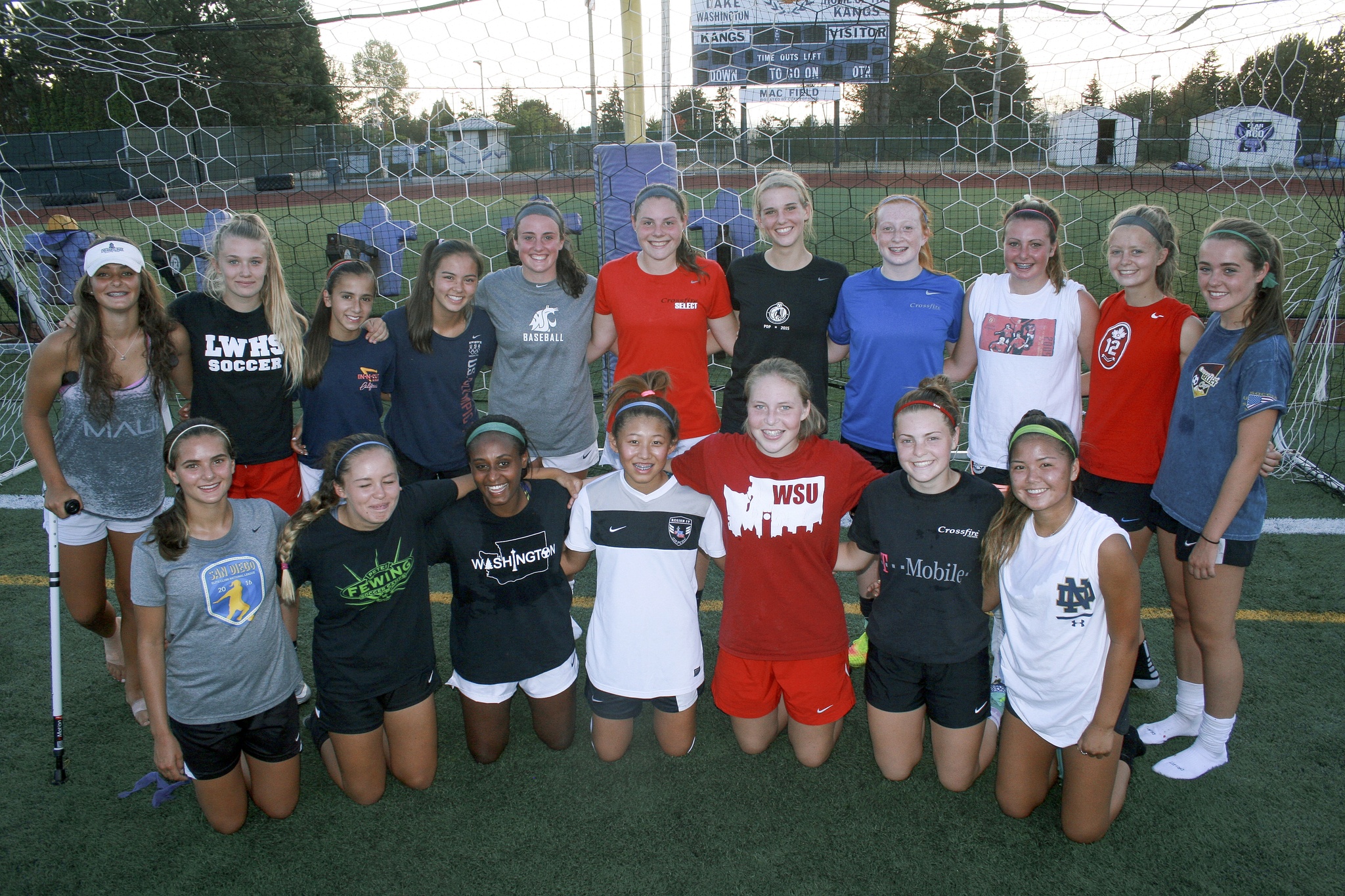 The Lake Washington girls’ soccer team returns 10 starters from last season’s varsity squad. JOHN WILLIAM HOWARD/Kirkland Reporter