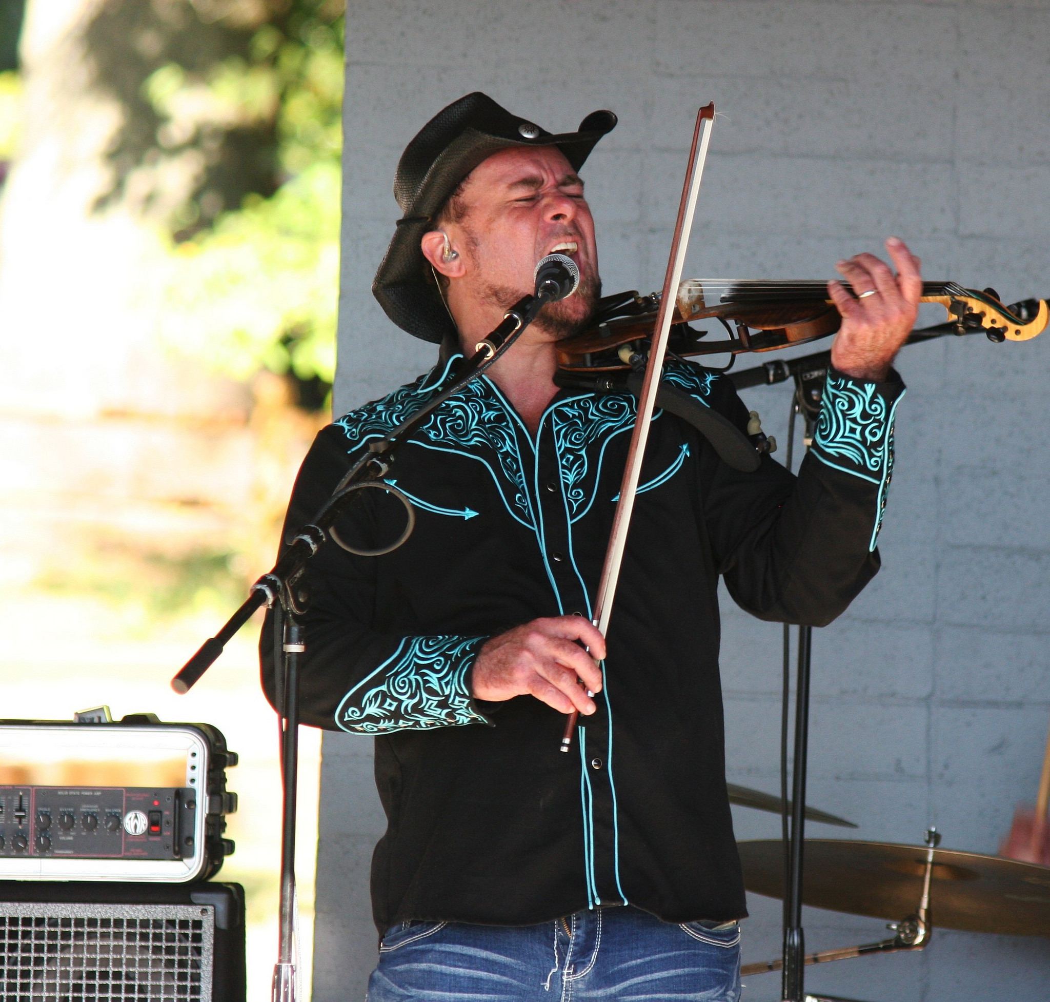 Geoffery Castle performs at the 2014 festival at O.O. Denny Park. Castle returns for another show at DennyFest on Saturday