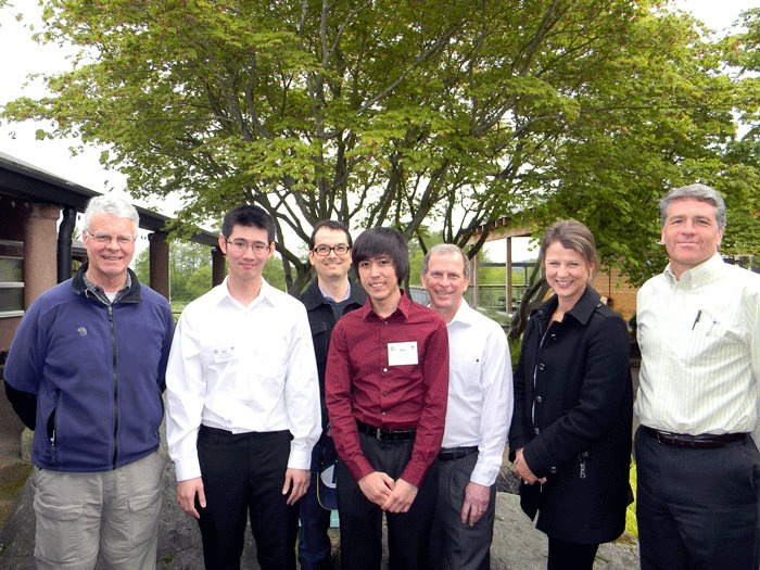 Seattle University students Jason Huyhn and Evan Niimoto