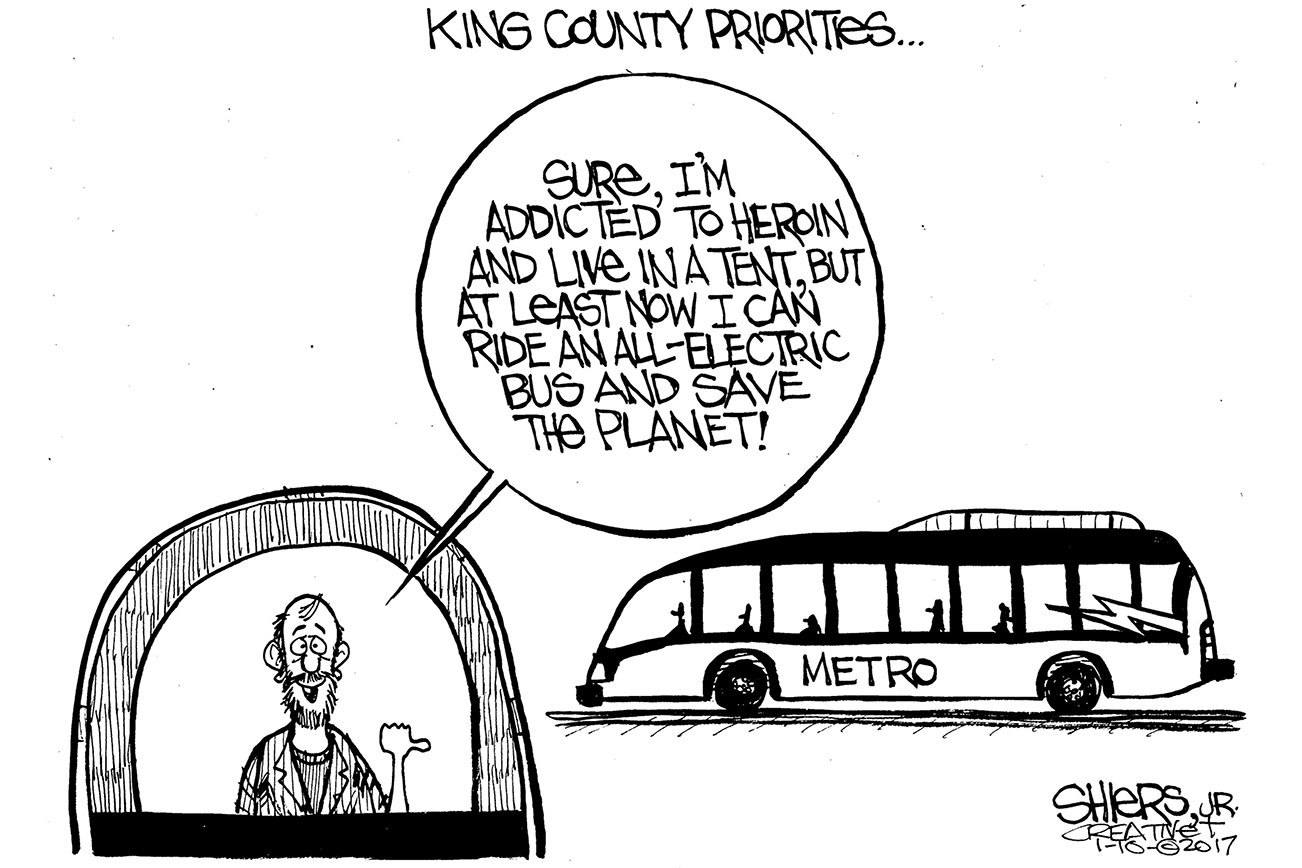 King County’s priorities | Cartoon