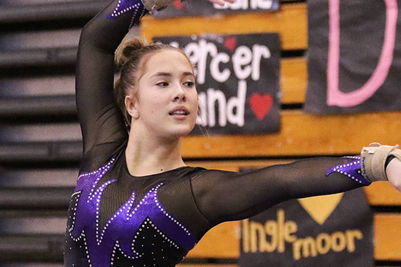 Lake Washington’s Audrey Arnold leads Kang gymnastics to state