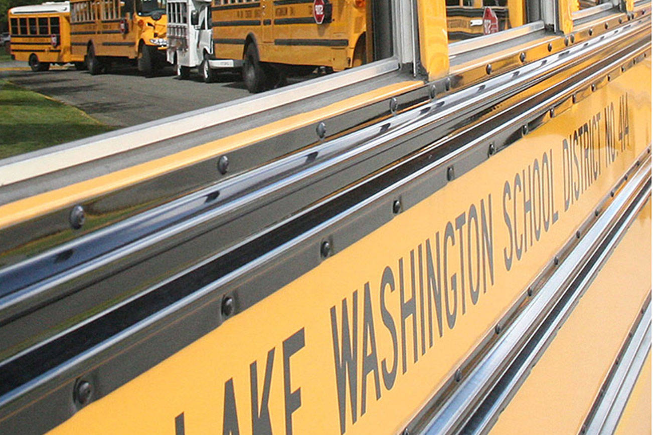 School bus slides into ditch during Monday snowstorm, no kids onboard