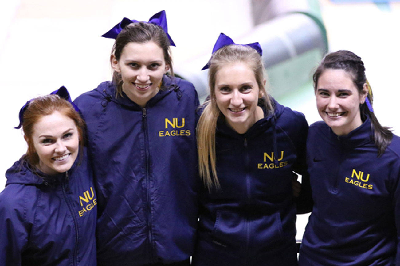 Northwest University distance medley relay finishes third at indoor nationals
