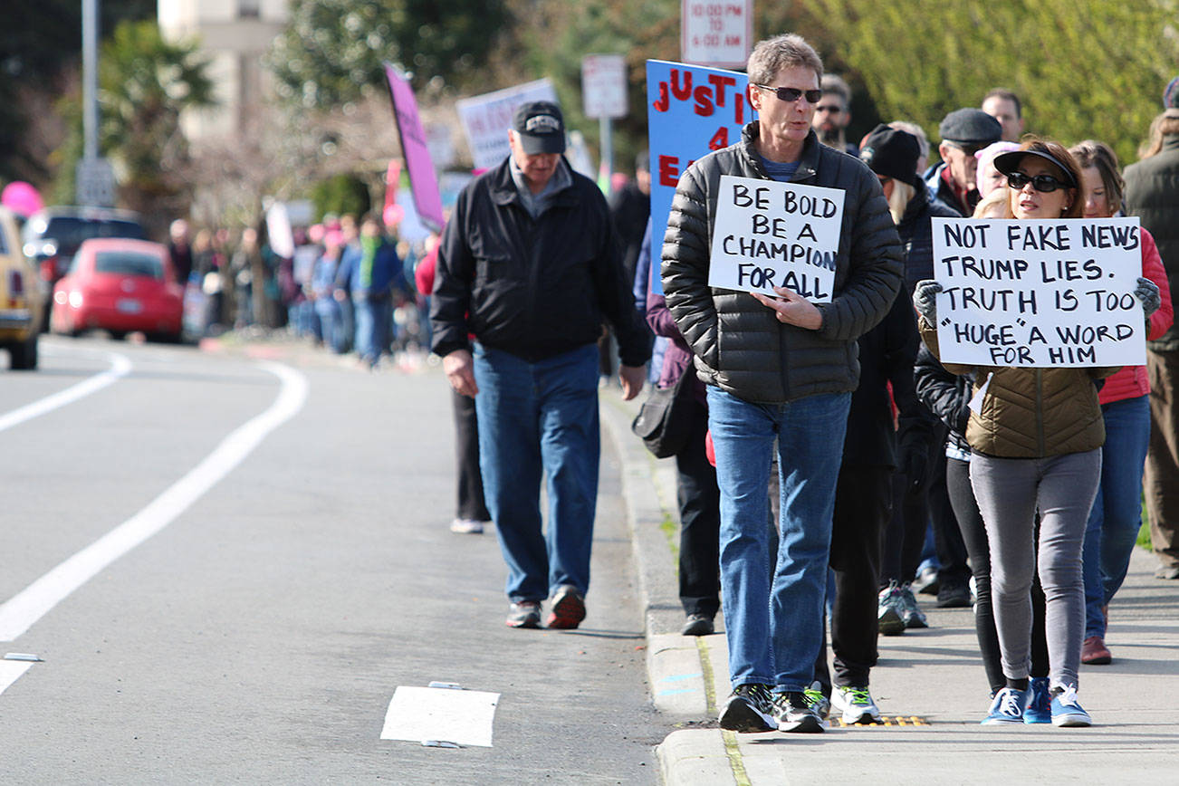 Eastside March for Justice draws hundreds to Kirkland waterfront | Photos