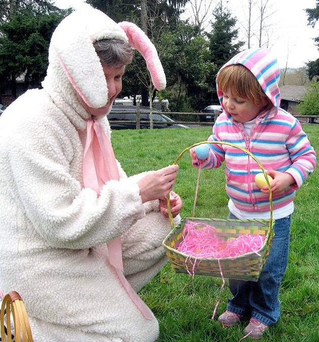 The annual Easter Egg Hunt at Peter Kirk Park will take place this Sunday. Reporter file photo