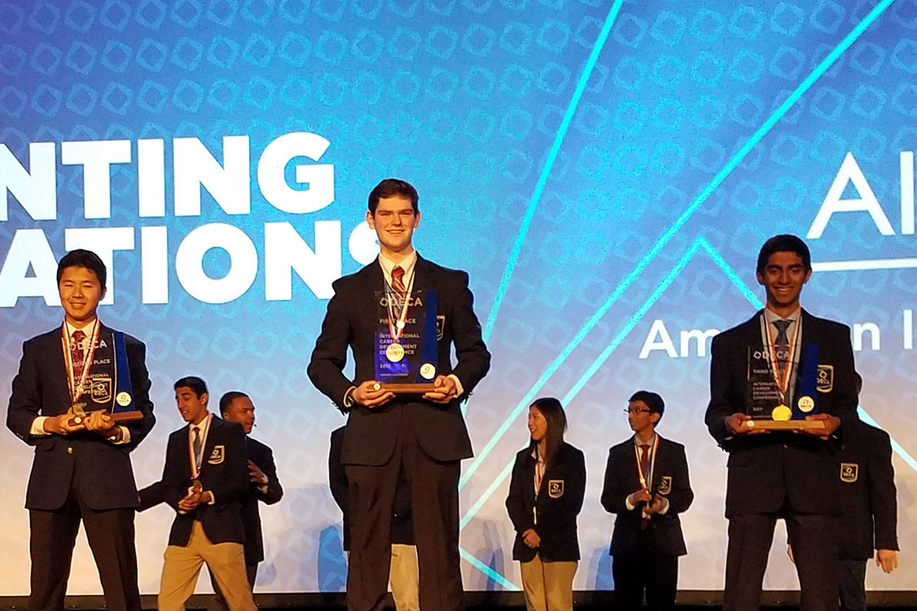 Dorsey takes home top honors at national DECA conference