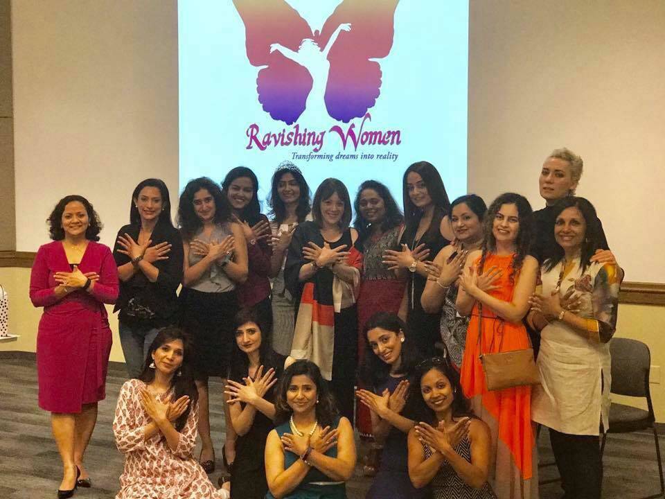 Members of Ravishing Women gather at last month’s talk in Redmond. Courtesy photo