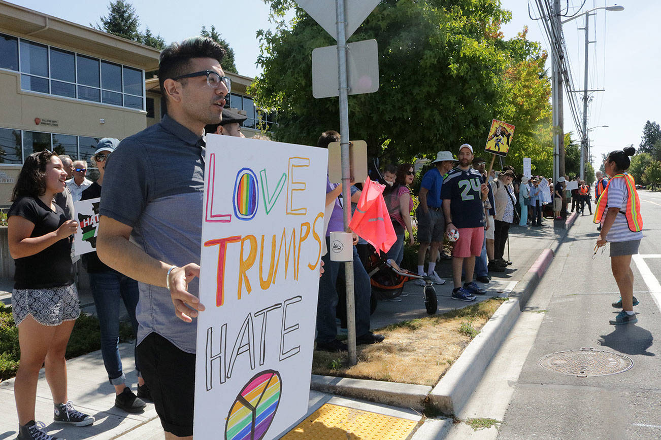 Kirkland, Eastsiders come together in demonstration for love and unity