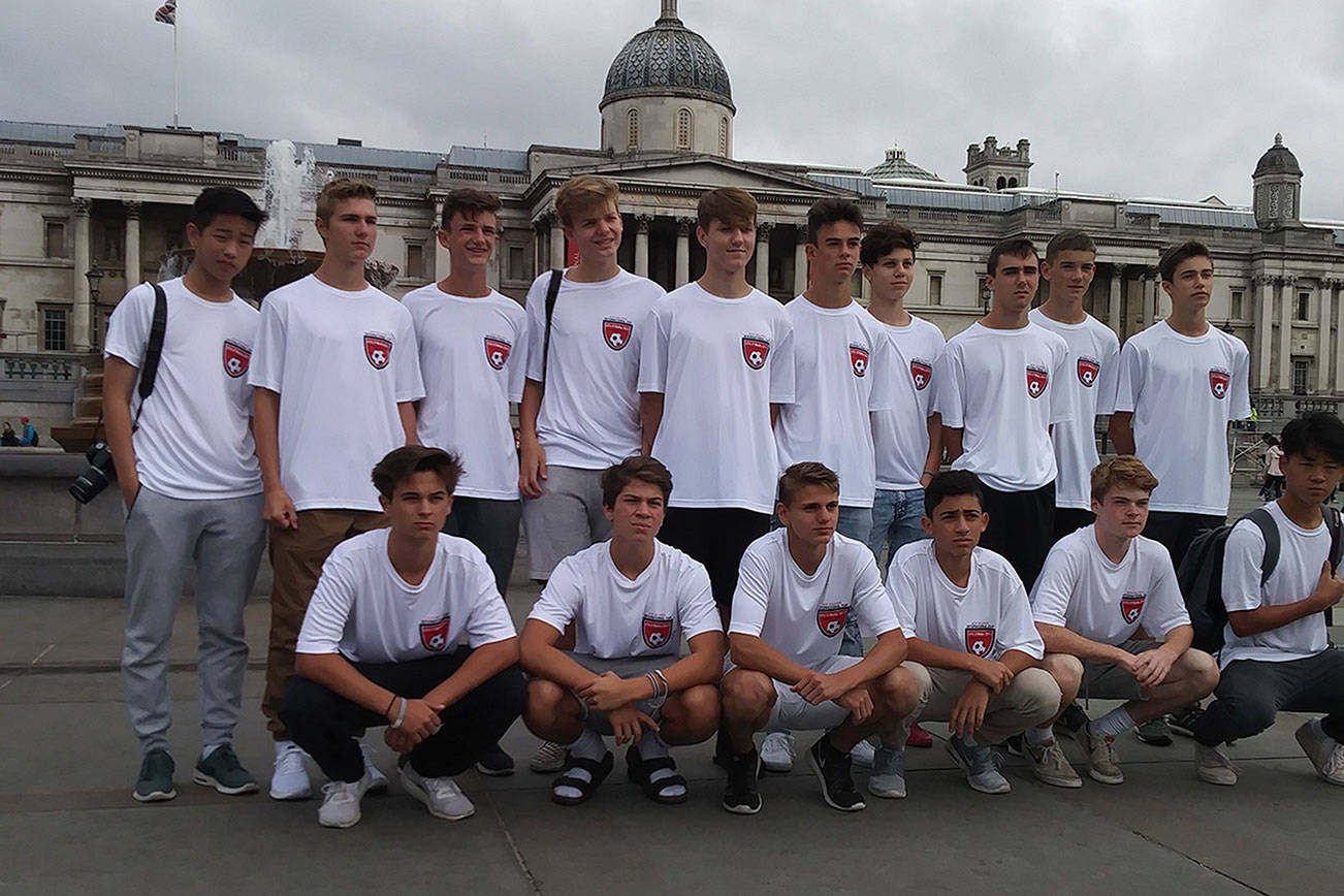 Top Row: Ken Lin, Braden (Doge) Young, Mason Mueller, Nicholas (Ragnar) Hansen, Quinn McInnis, Tasman Lynch, Mason Garza, Luca Andonian, Braden Hoare and Colin Carter.                                Bottom Row: Beau Hastings, Chaz Cavallo, Kristof Deme, Jeremy Salmeron, Garrett Price and Jonathan Lee.