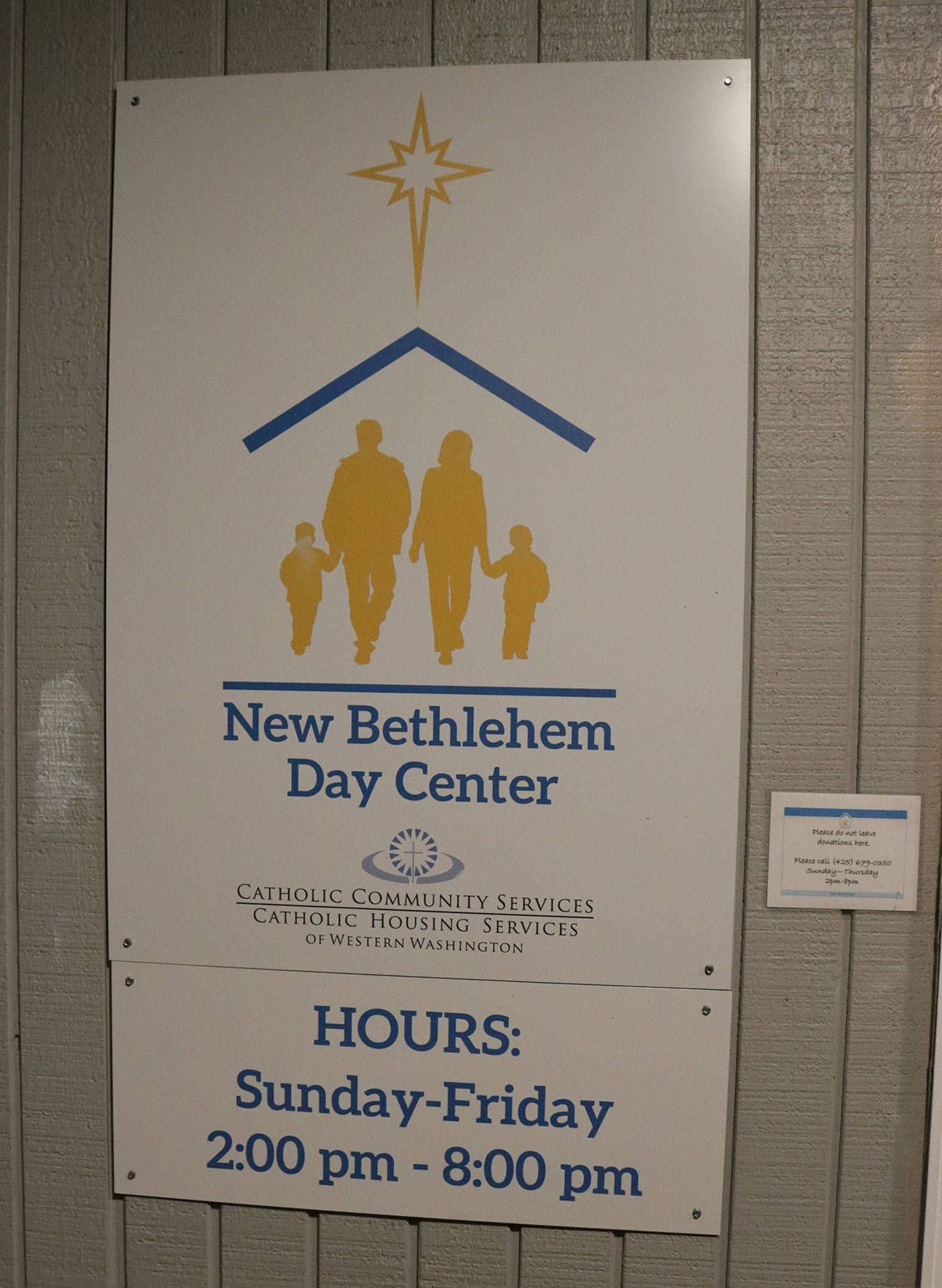 The New Bethlehem Day Center is located at Salt House at 11920 N.E. 80th St., across from Lake Washington High School and west of Kirkland Cemetery. Megan Campbell/Kirkland Reporter