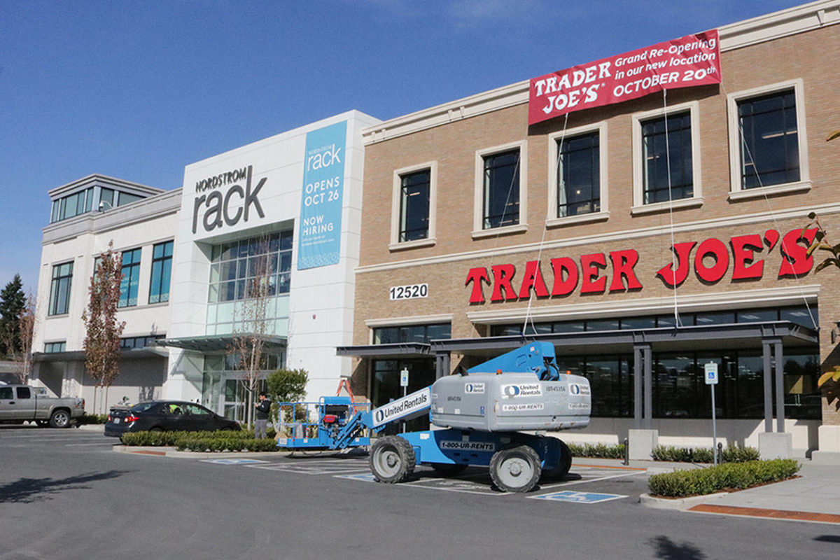 Village at Totem Lake update Nordstrom Rack, Trader Joe’s moving in