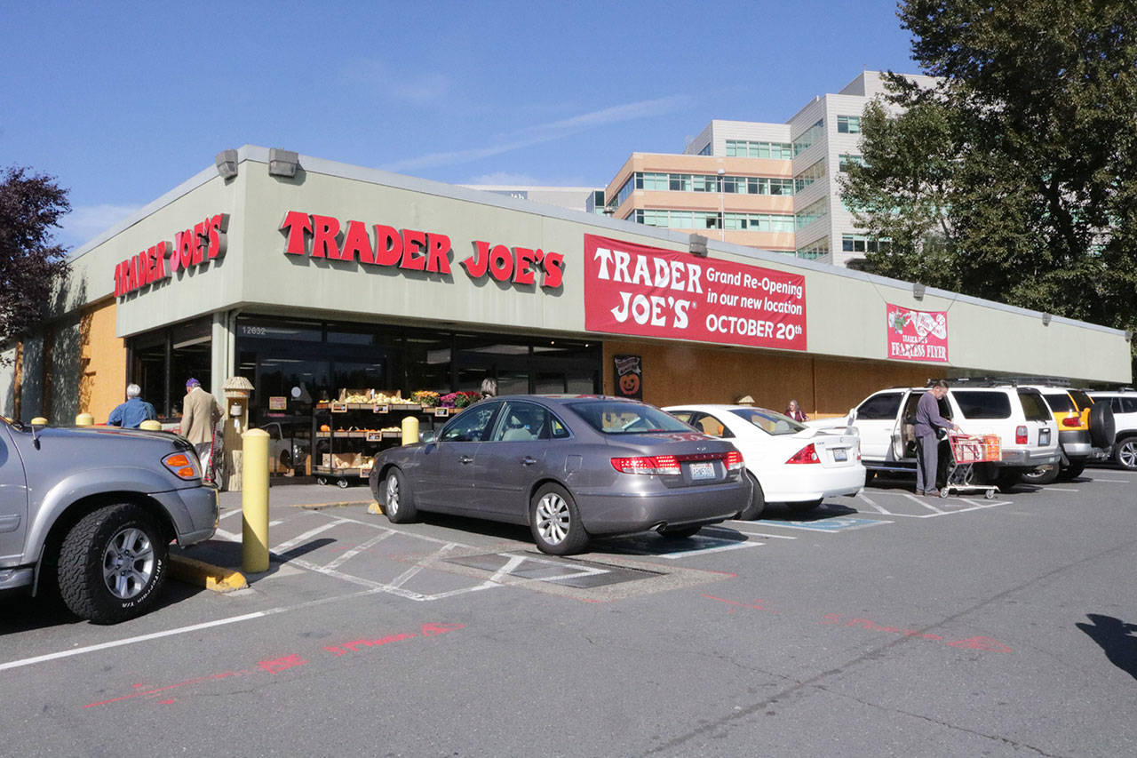 Trader Joe’s will be moving out of its current location on Oct. 20. Megan Campbell/Kirkland Reporter