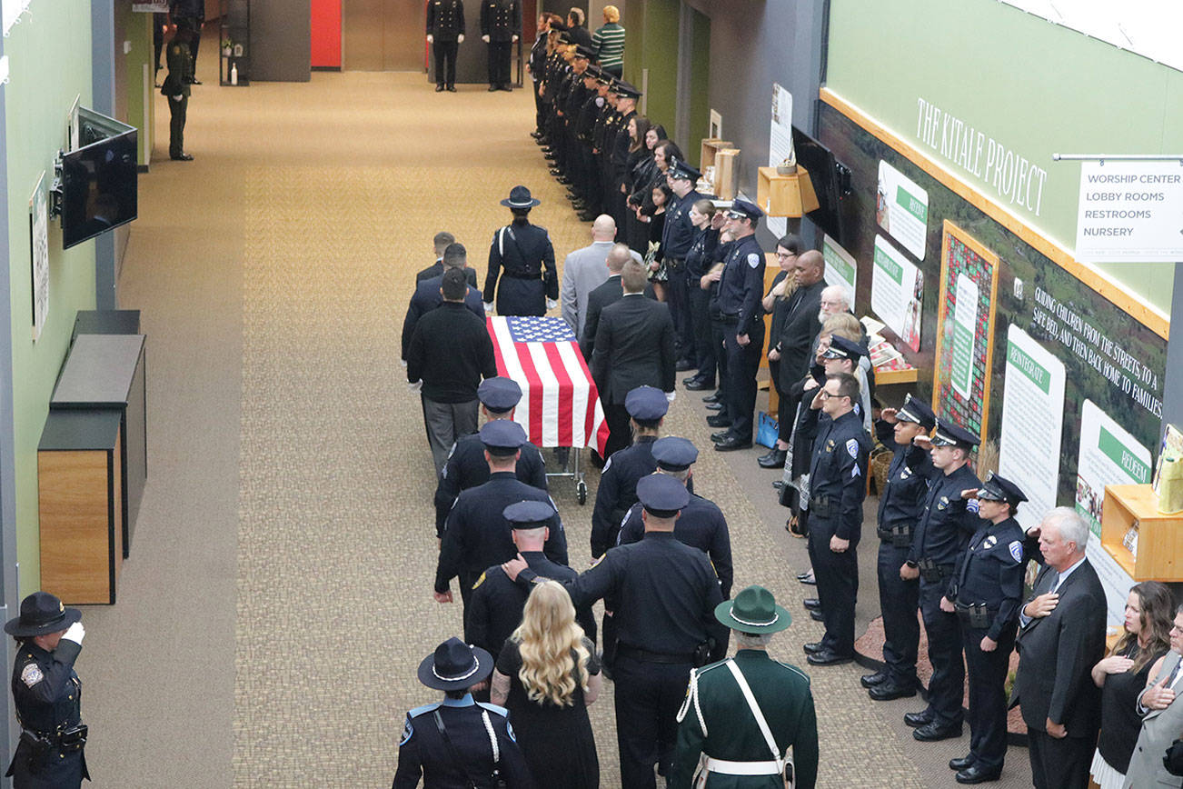 Kirkland police pay last respects to Sgt. Nathan Rich