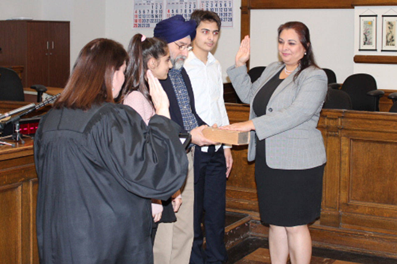 Dhingra sworn in as senator for 45th District