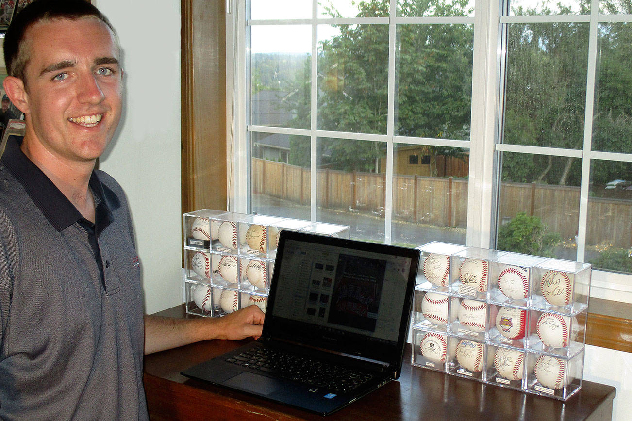 John Robinson, founder and owner of Resolution Photomatching, posing as he first establishes his business and website. Courtesy of John Robinson