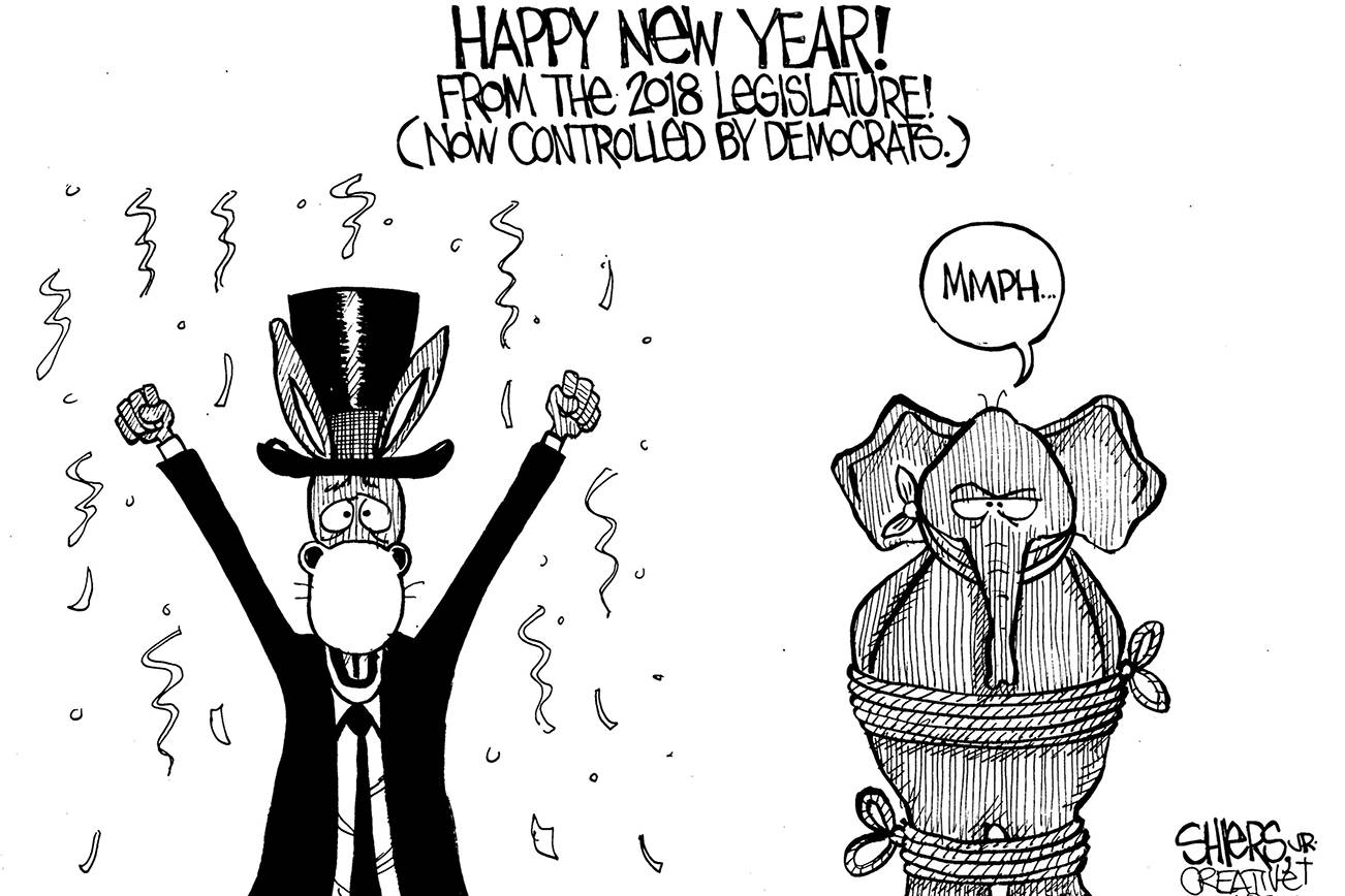 2018 is upon us | Cartoon