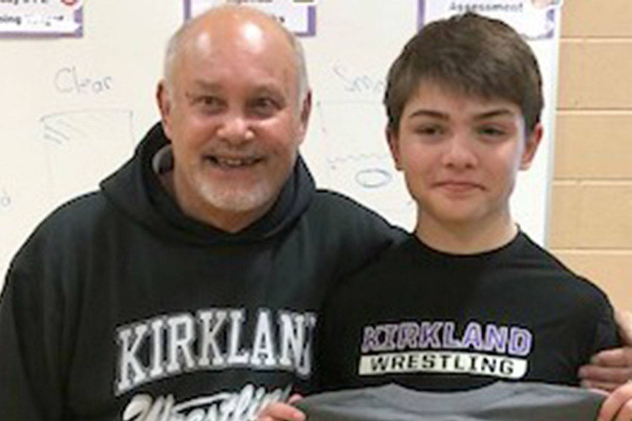 Second to none: Kirkland Middle School wrestler notches 27-0 record over three years