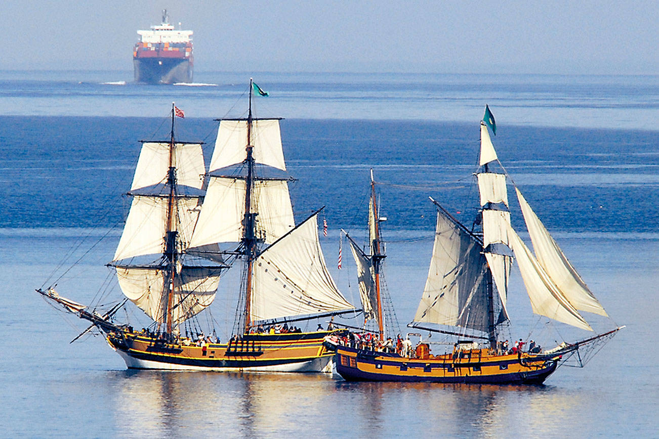 Tall ships visit Port Ludlow for sailings, tours