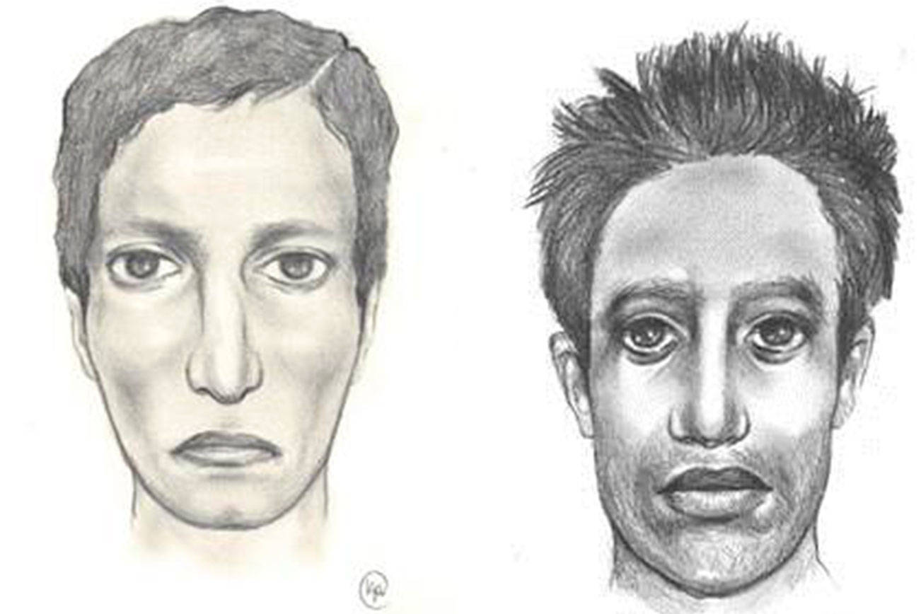 Sketches courtesy of the Kirkland Police Department