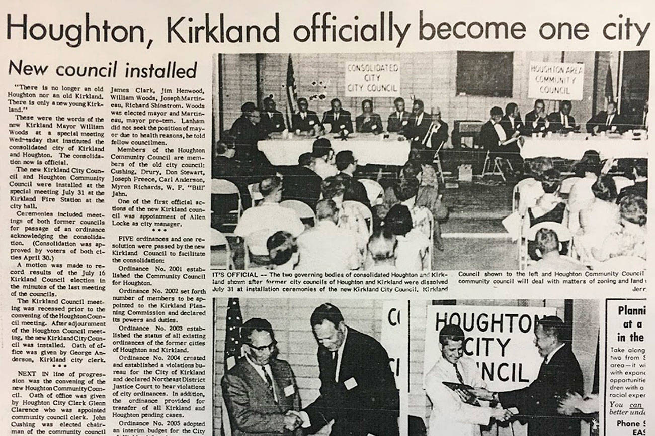Kirkland, Houghton communities to celebrate 50 years together