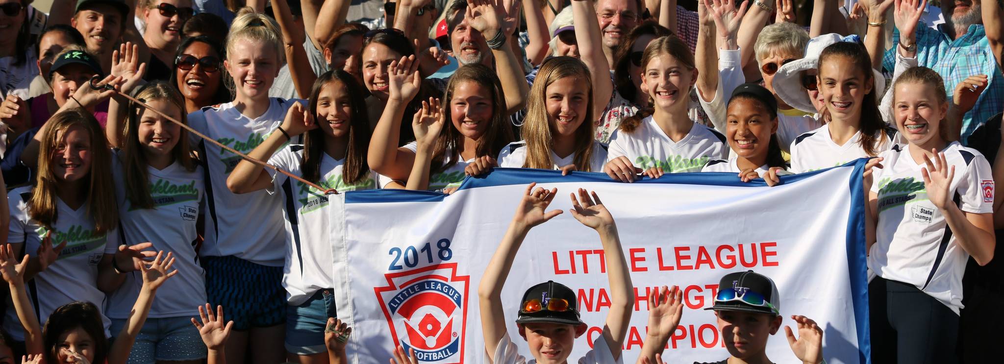 All smiles and cheers at softball send-off rally