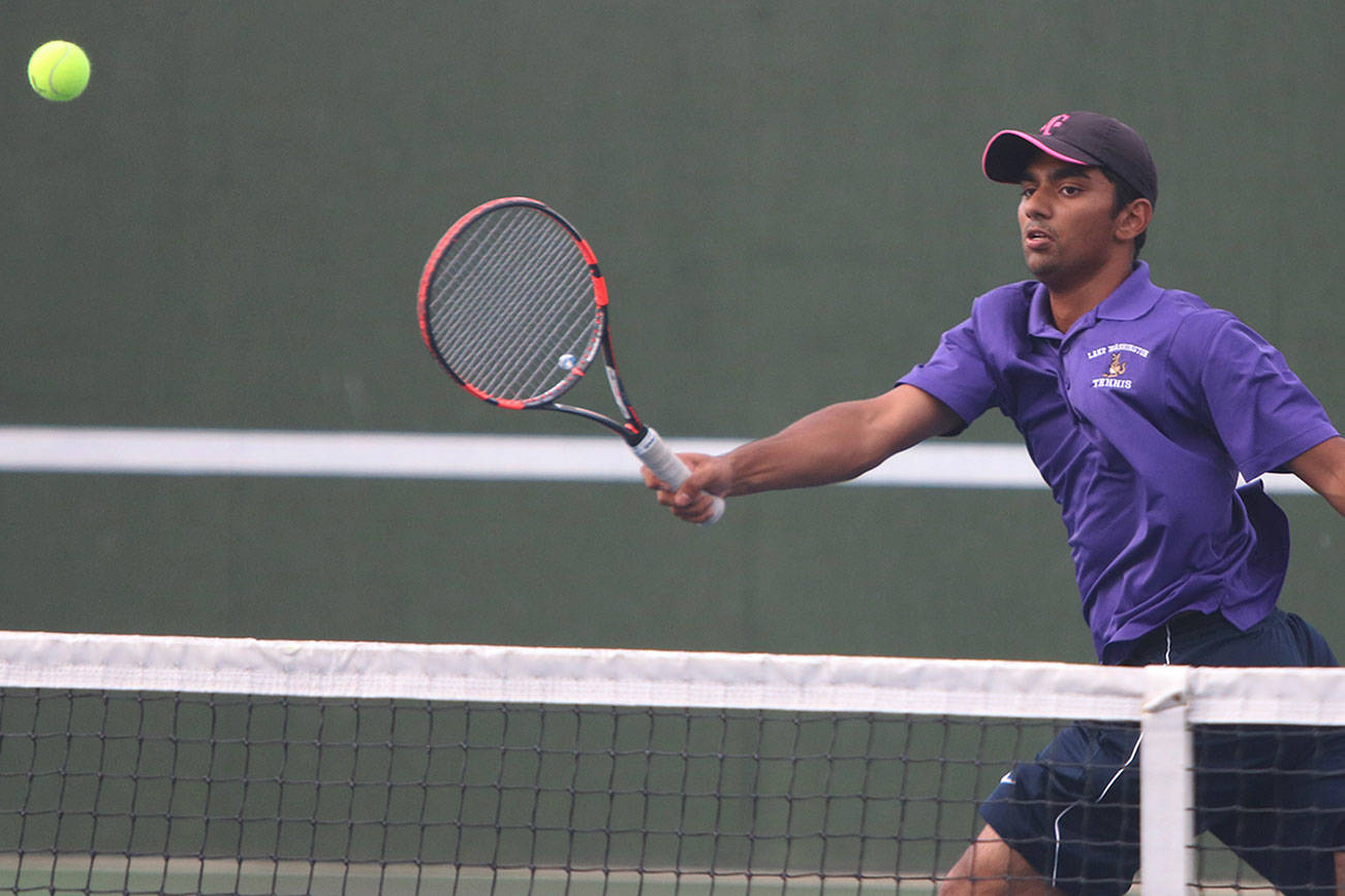 Purohit feels at home in Lake Washington’s top singles spot