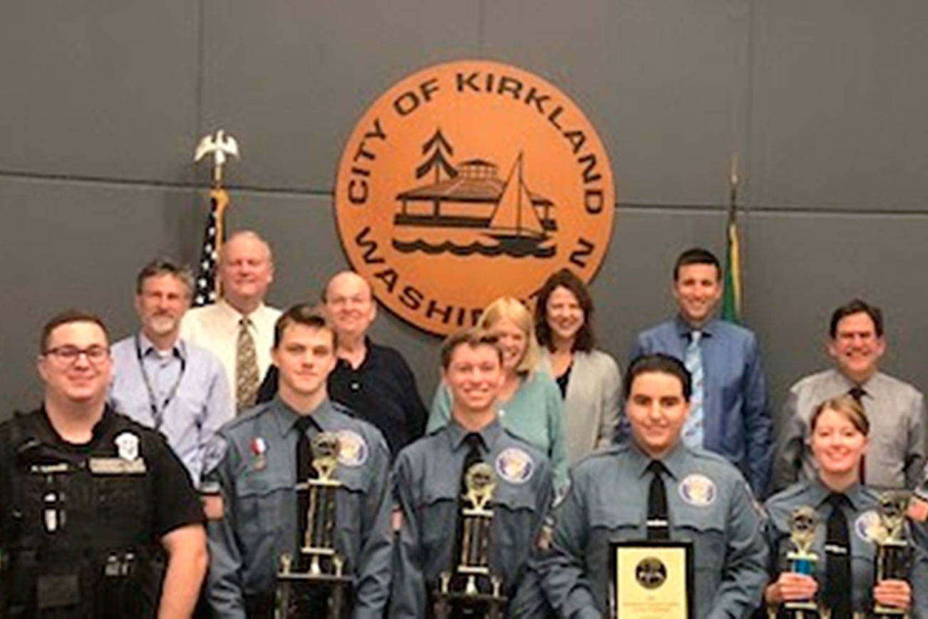 Kirkland Police Explorers bring home hardware