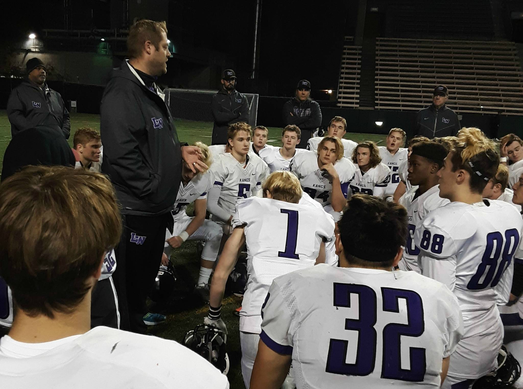 Lake Washington ends season with 3A state football playoff loss