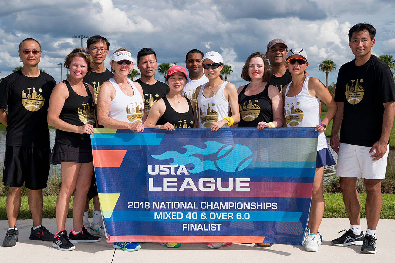 Kirkland-based adult tennis squad takes second at nationals