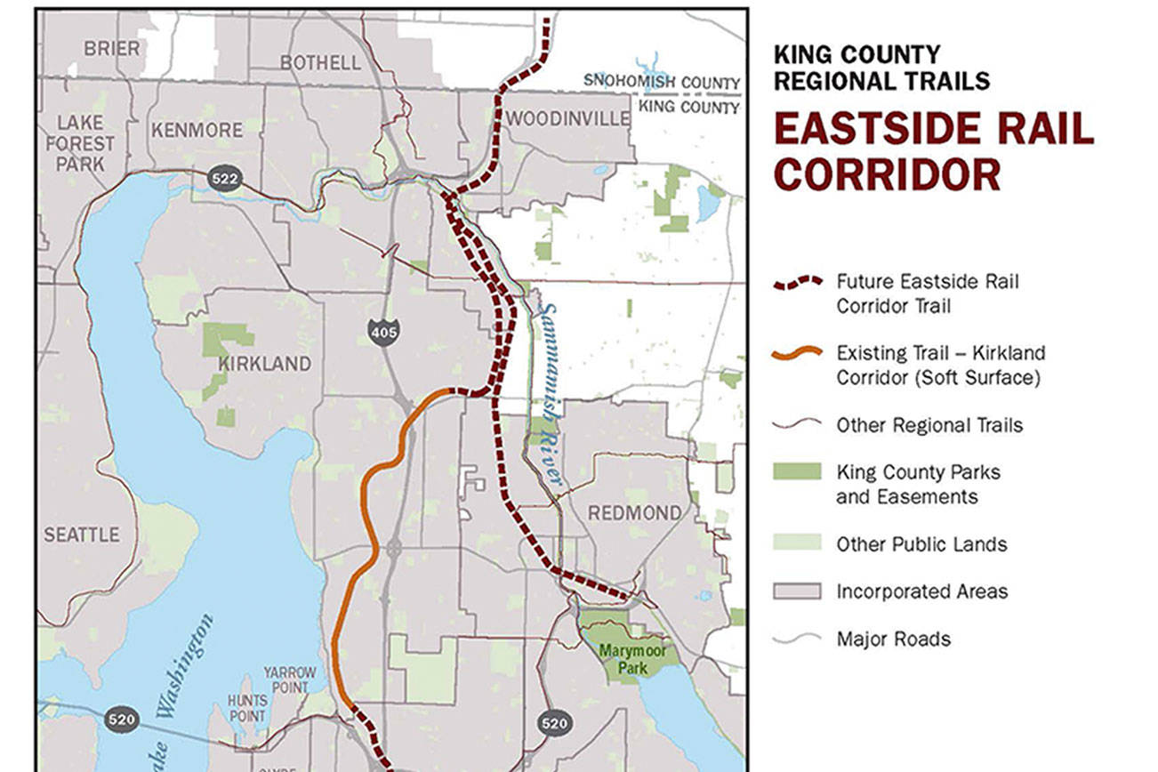 Eastside Rail Corridor rebranding in 2019