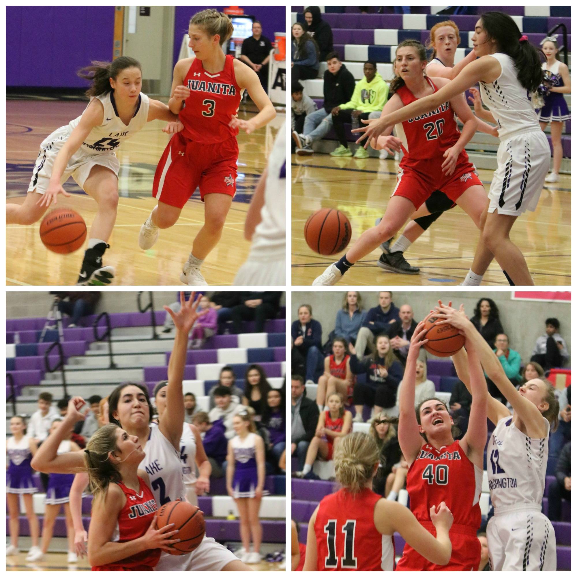 Action galore during the Lake Washington/Juanita game. All photos by Andy Nystrom / staff