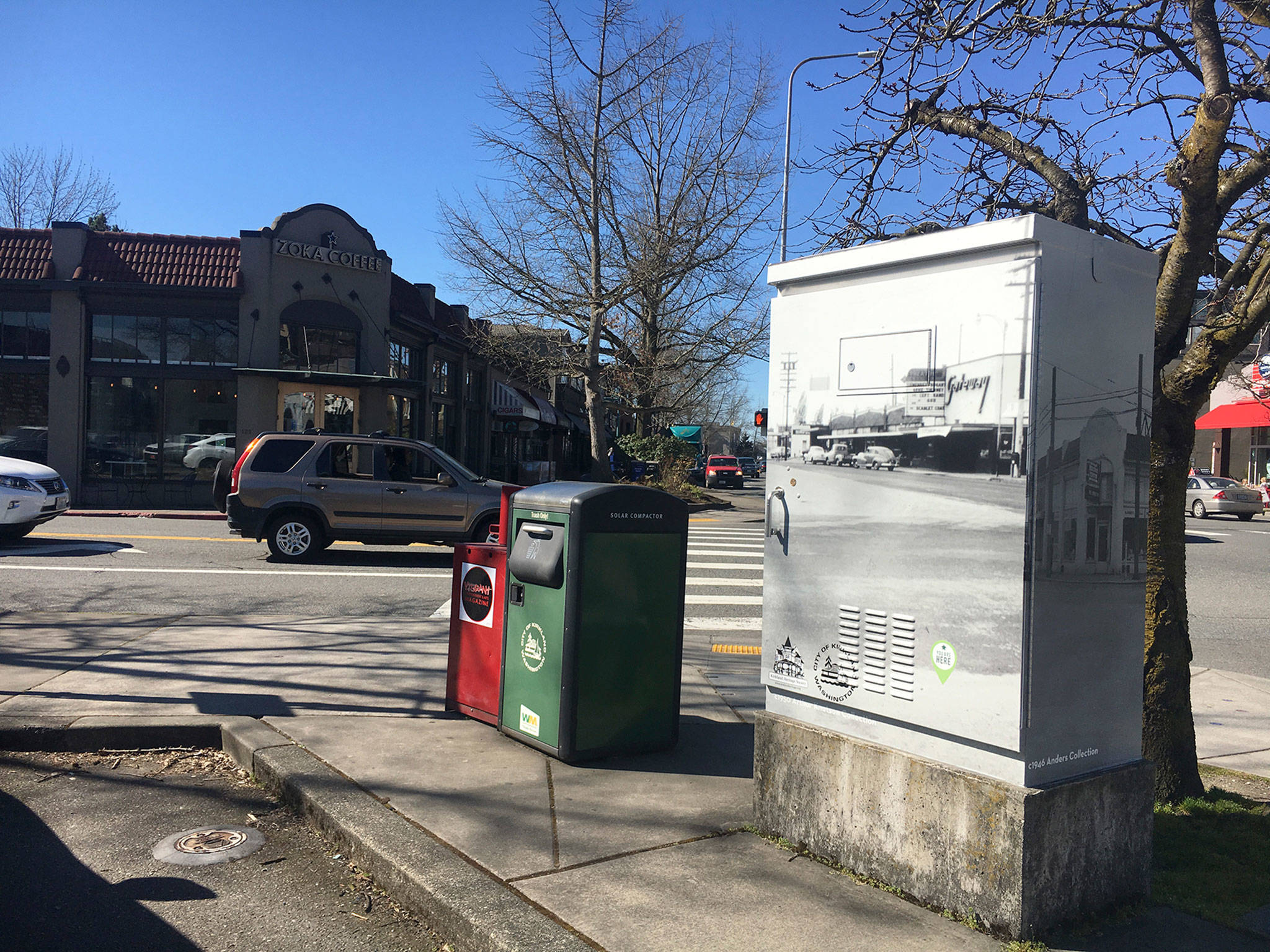 Downtown Kirkland’s utility boxes get a facelift