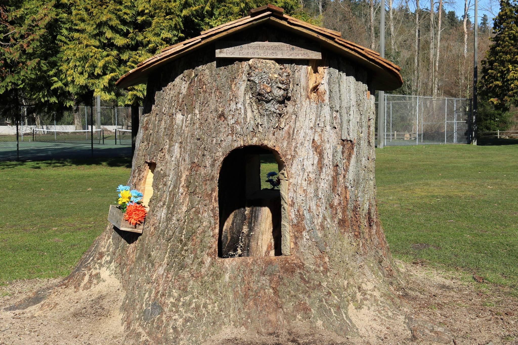 Ryug Frostinson’s home for fairies, elves and gnomes open at Kirkland’s Juanita Park