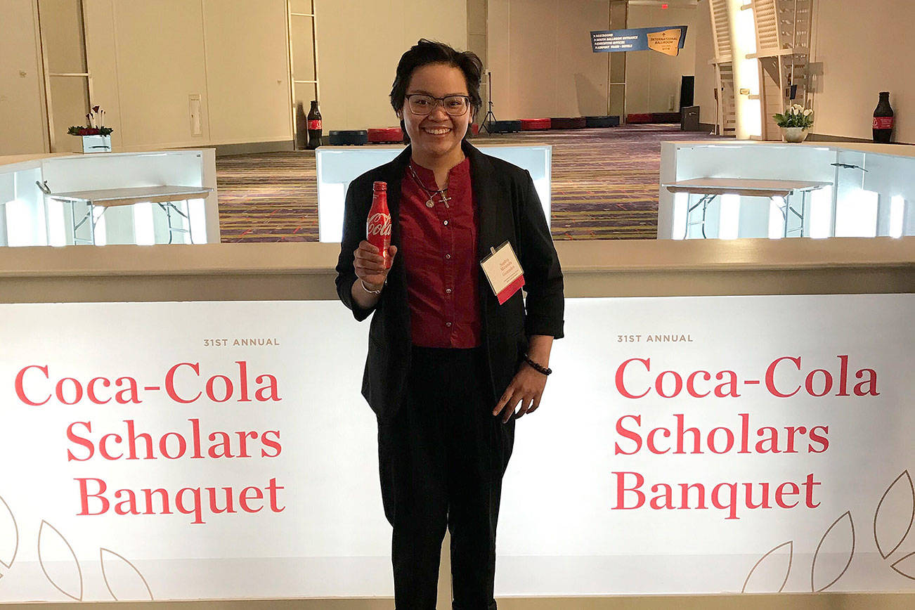 Courtesy photo                                Sophia Gonzalez of ICS was the 151st Coca Cola Scholar at this year’s Scholar’s Banquet in Atlanta, GA.