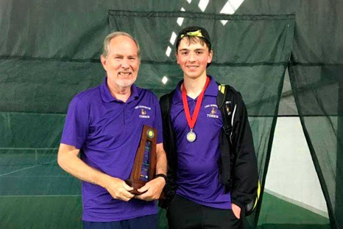 Lake Washington’s Pearson takes second at state tennis tourney