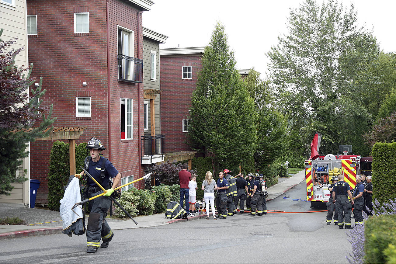 Townhouse fire on 124th Avenue under investigation