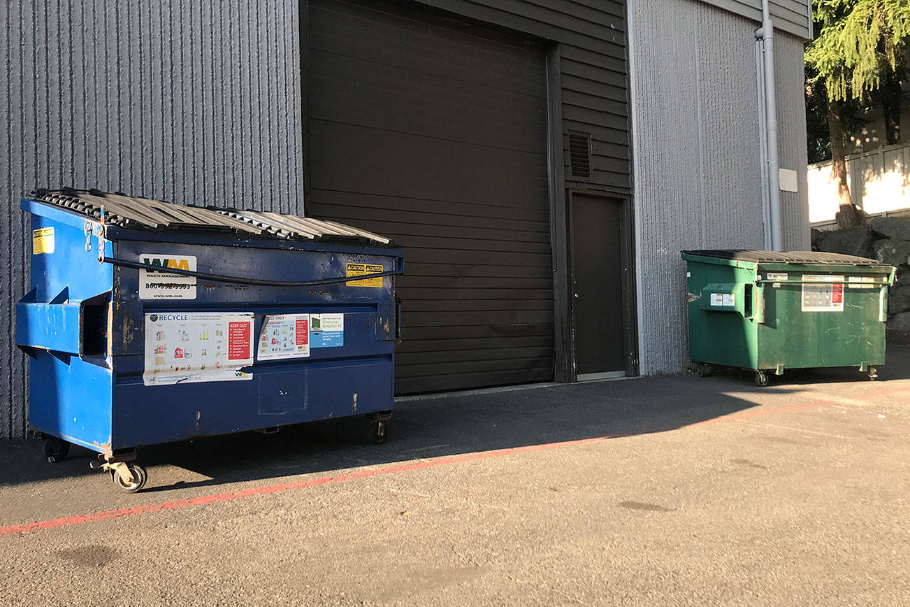 Kirkland business’ recycling, trash capacity must be equal