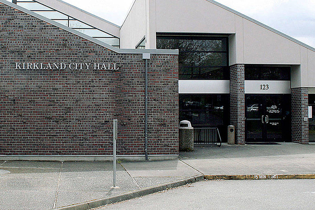 Exterior of Kirkland City Hall. Photo courtesy City of Kirkland