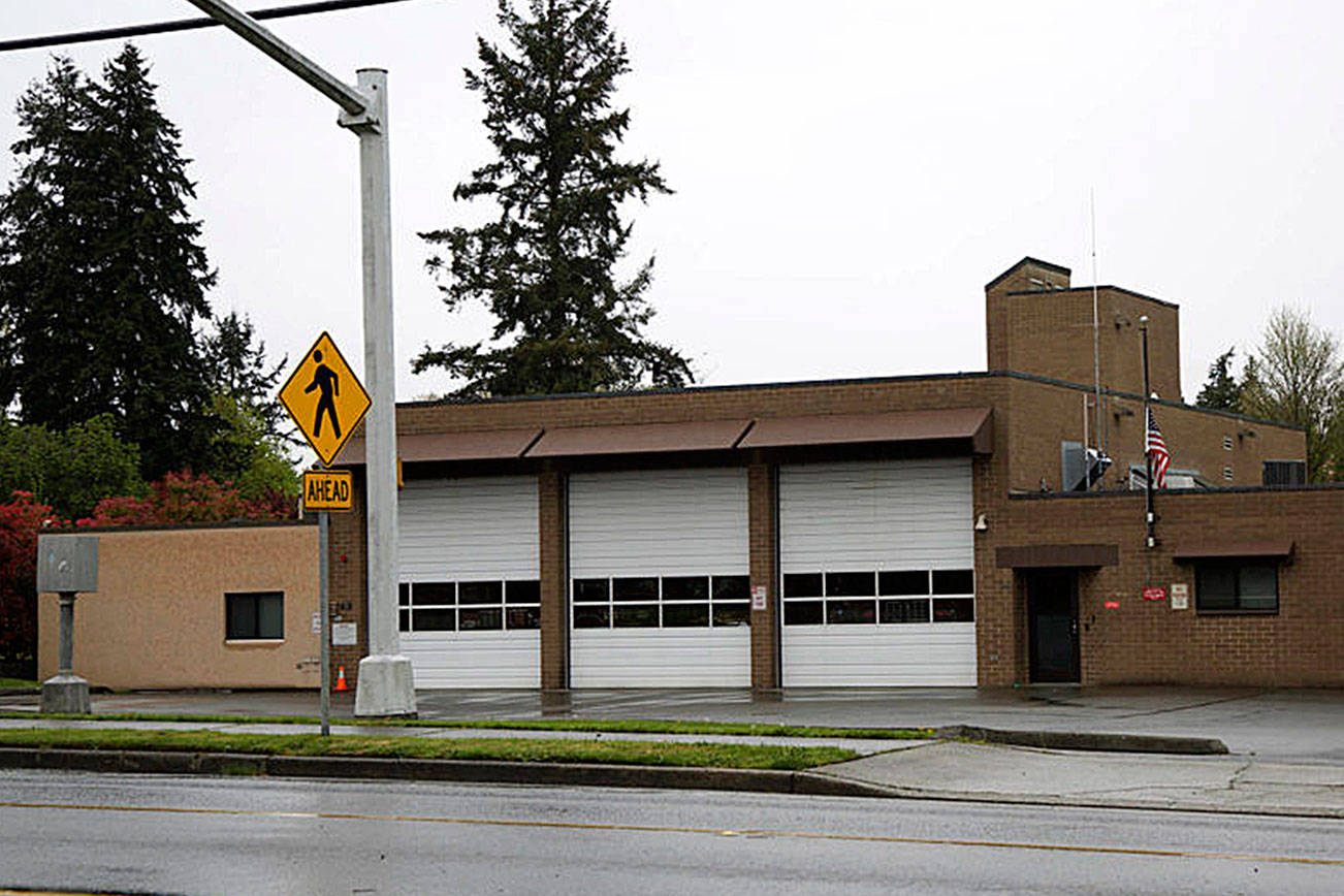 Ashley Hiruko/staff photo                                Exterior of Kirkland’s Fire Station 27.